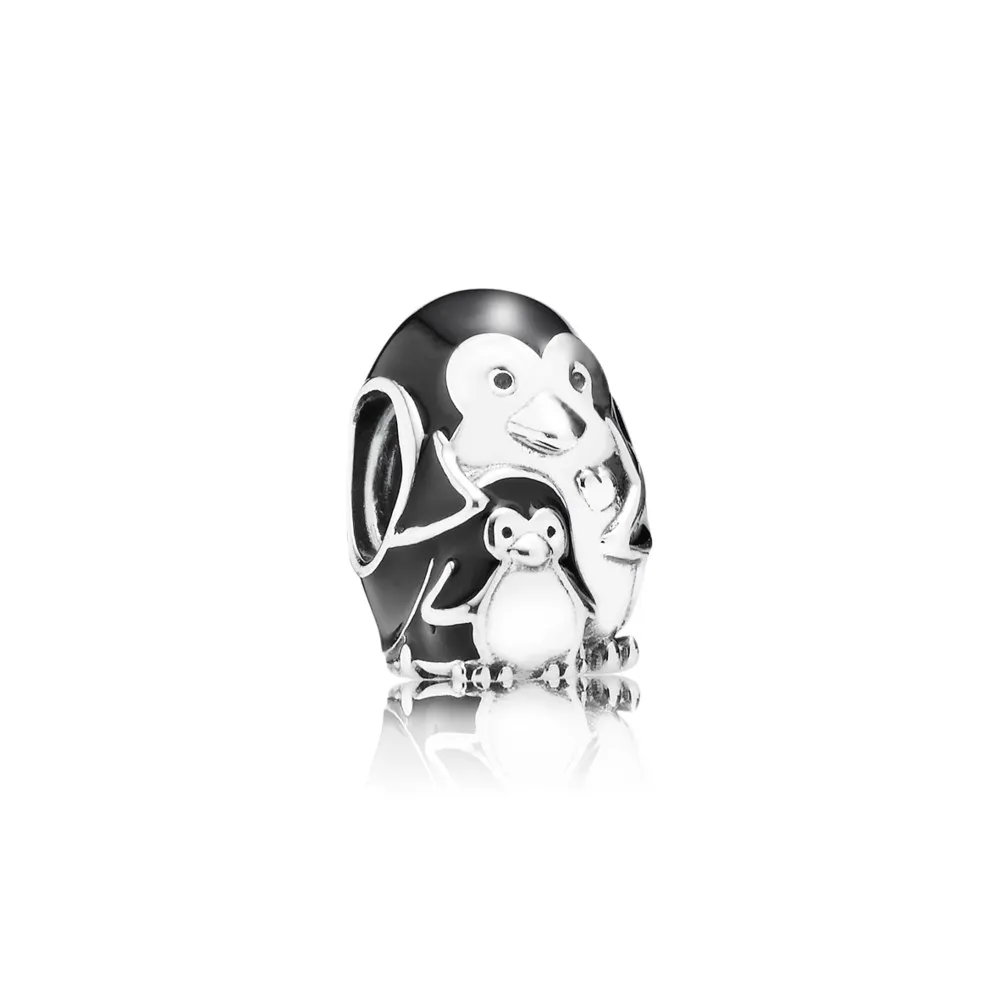 Pandora Pingvinfamilie, charm - 791404EN60