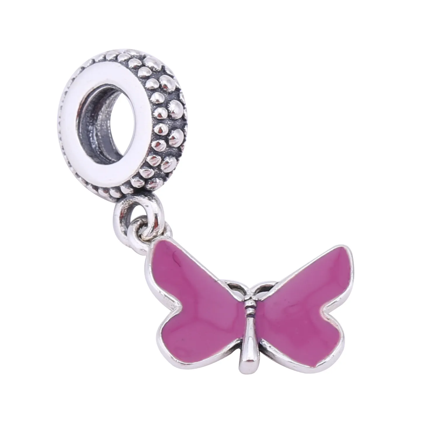 PANDORA Pink Butterfly Dingle - PJ00113-1