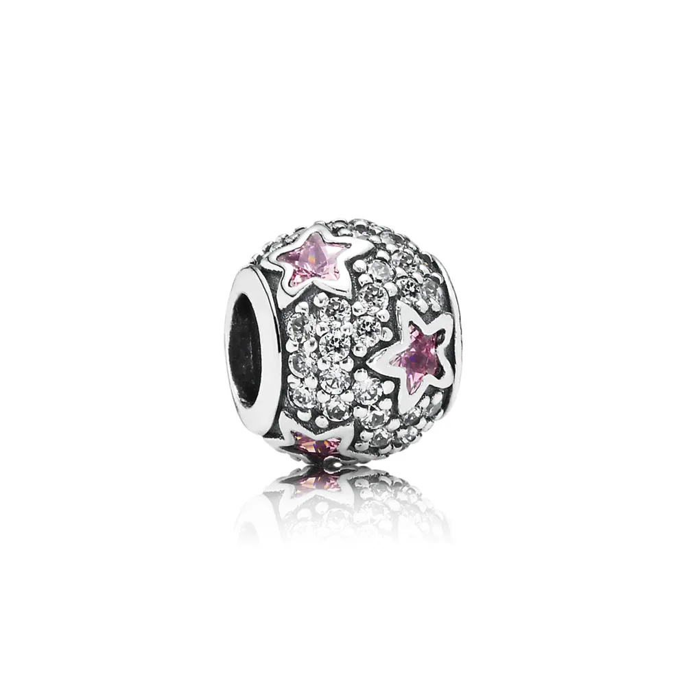 Pandora Pink Follow the Stars Charm - 791382PCZ