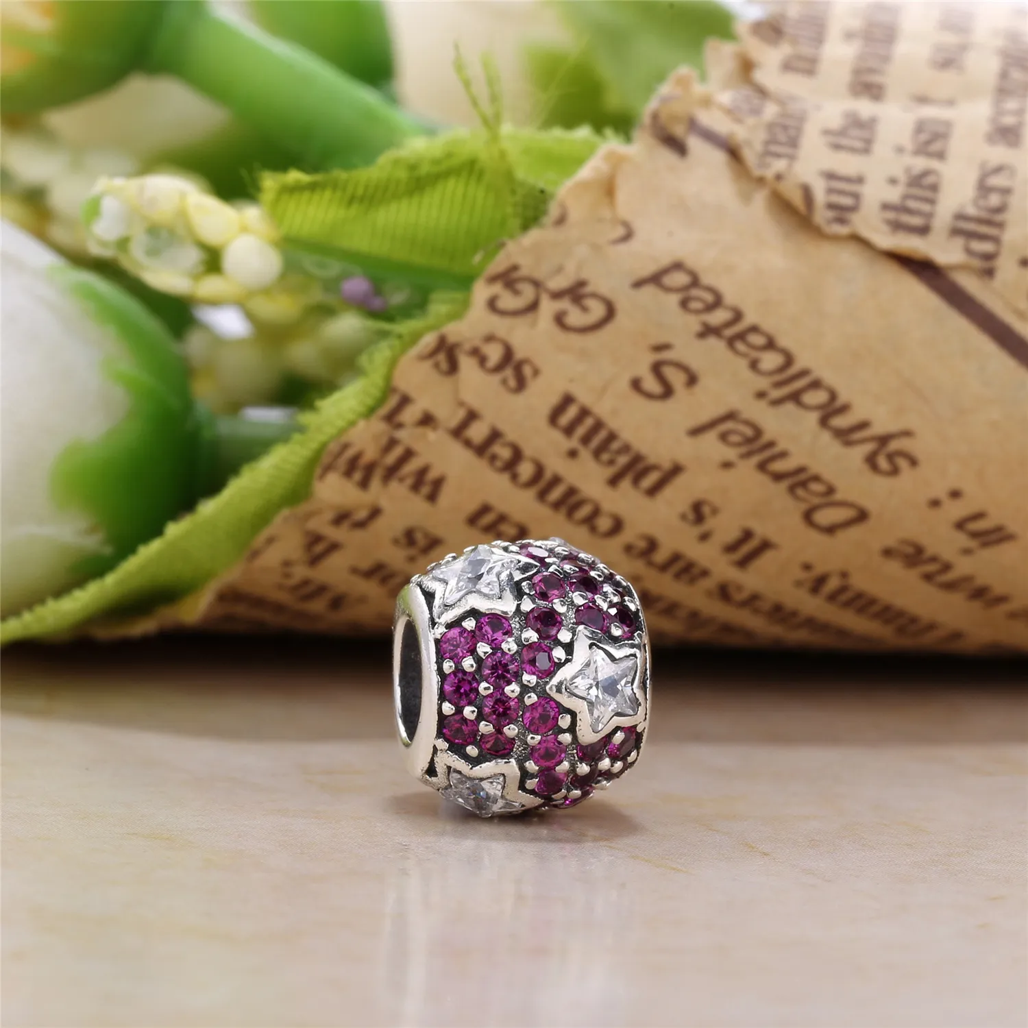 Pandora Pink Follow the Stars Charm - 791382PCZ