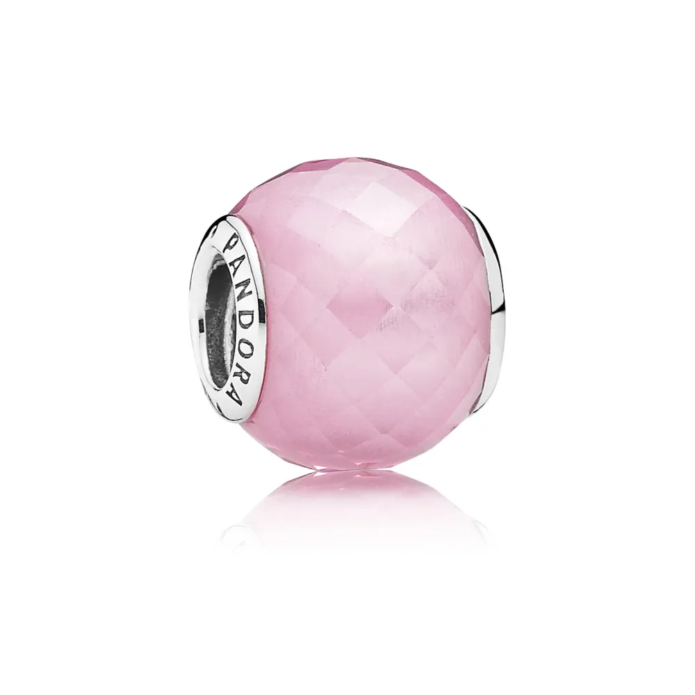 Pandora Pink Petite Facets Charm - 791499PCZ