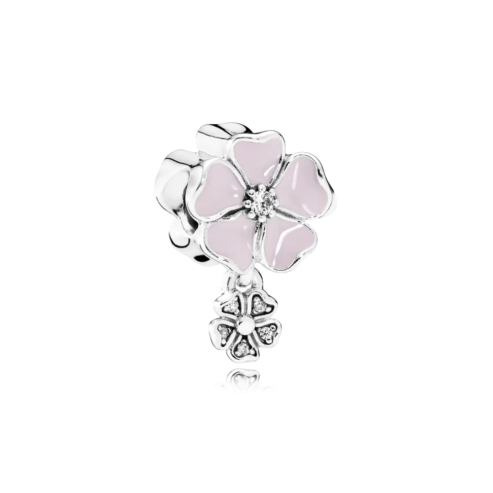 Pandora Poetic Blooms Charm - 791827EN40