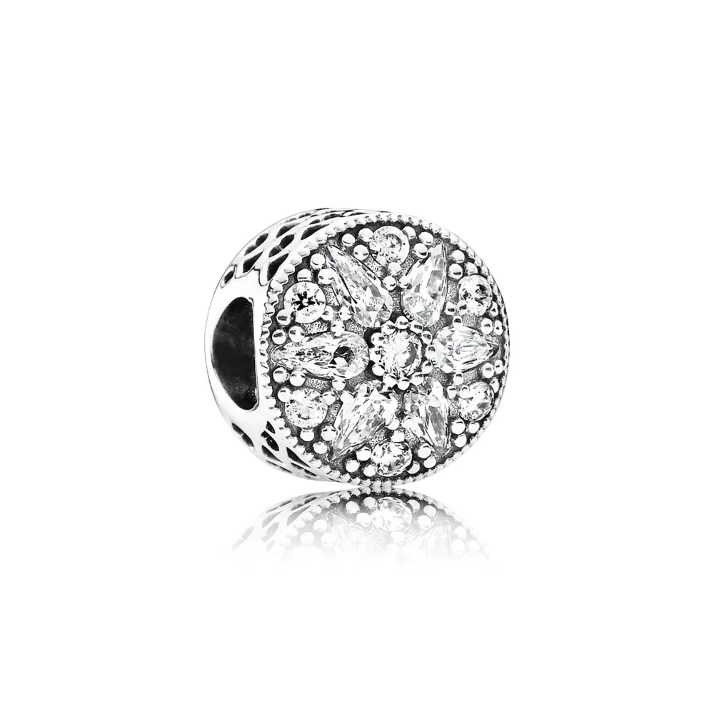 Pandora Radiant Bloom Charm - 791762CZ