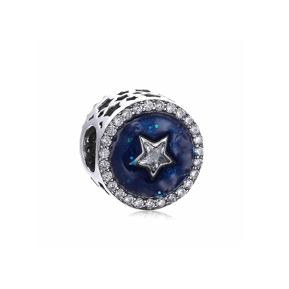 PANDORA Radiant Hearts Star Charm - sczsTJ5V