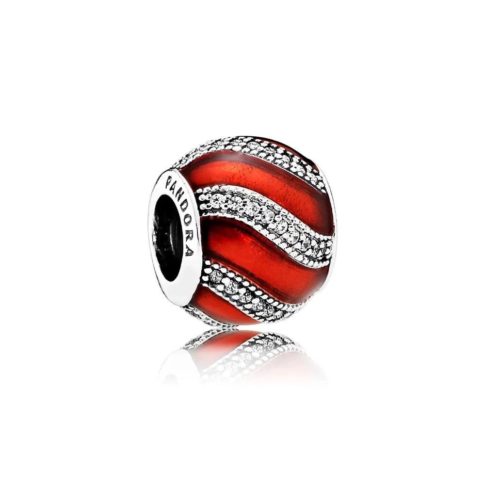 Pandora Red Adornment Charm - 791991EN07