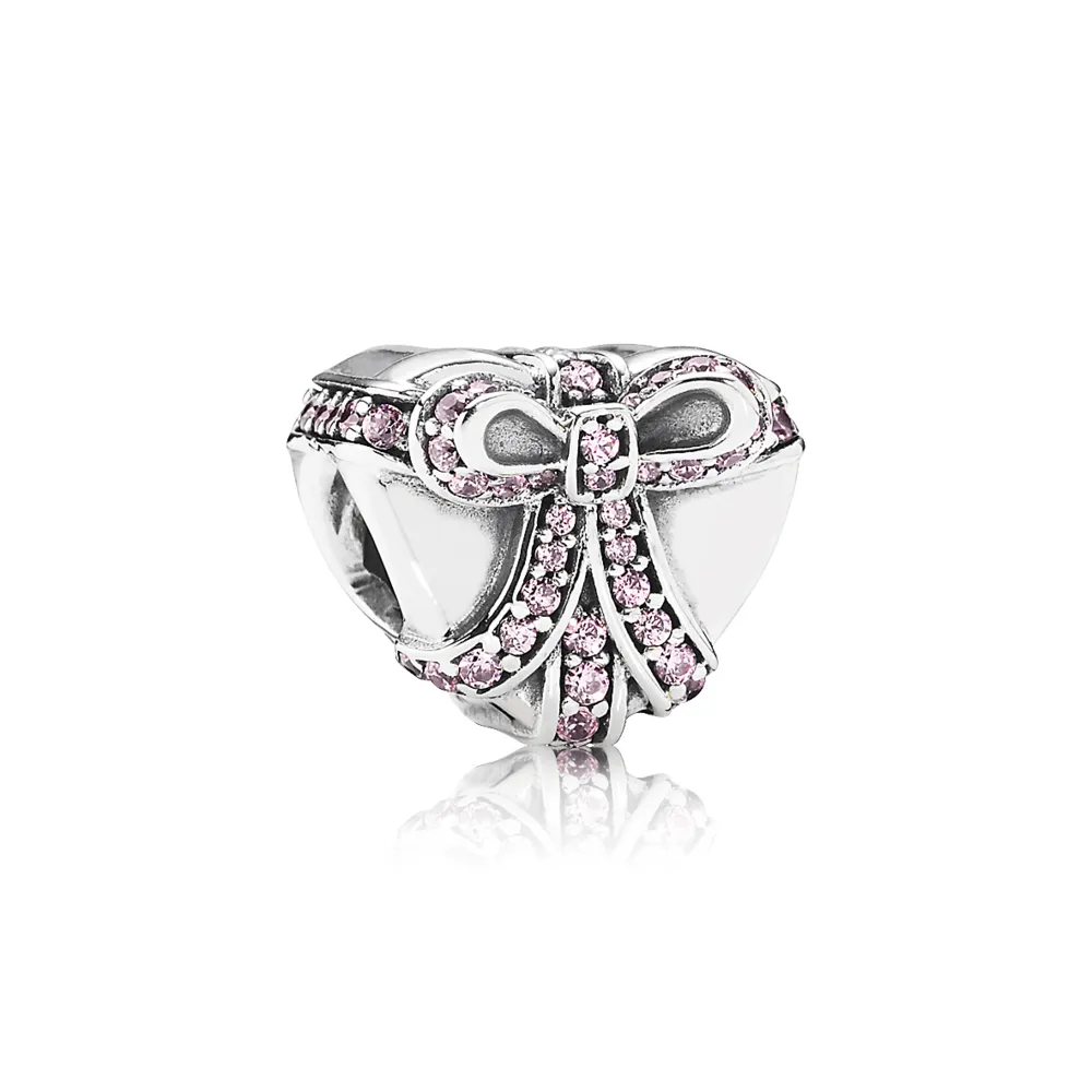 pandora rosa med kjærlighet charm 791423pcz