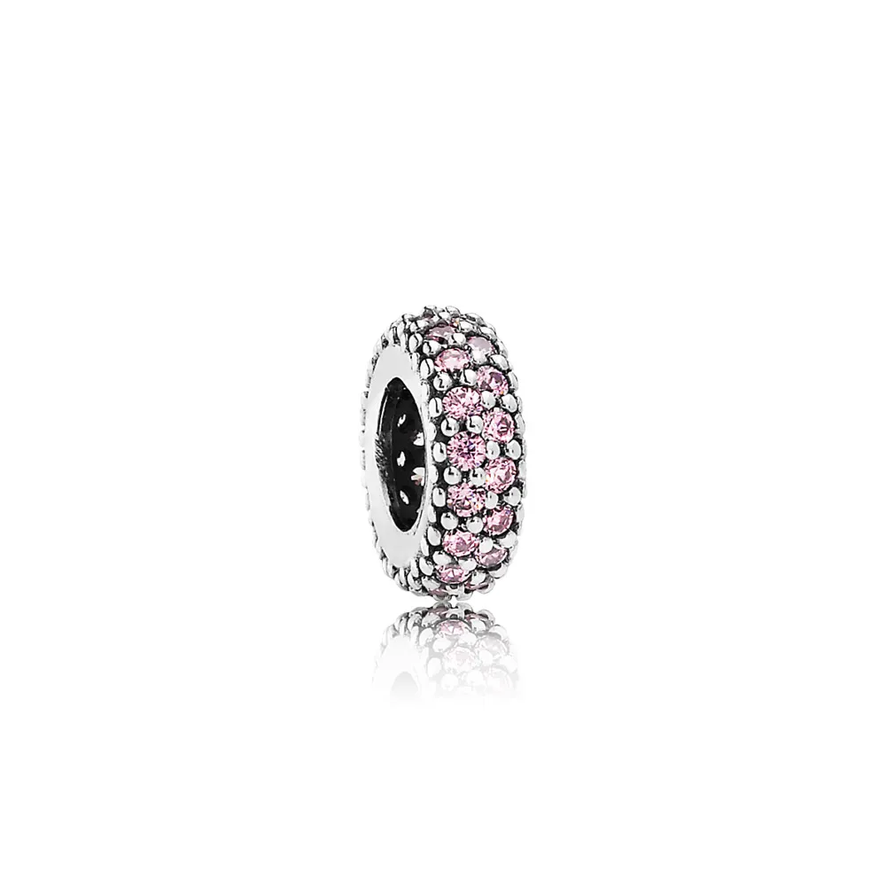 PANDORA Pink Pavé Inspiration Spacer Charm - 791359PCZ