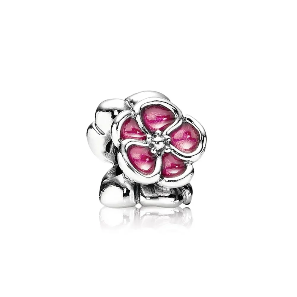 PANDORA British Rose Spacer Charm - 790897EN07