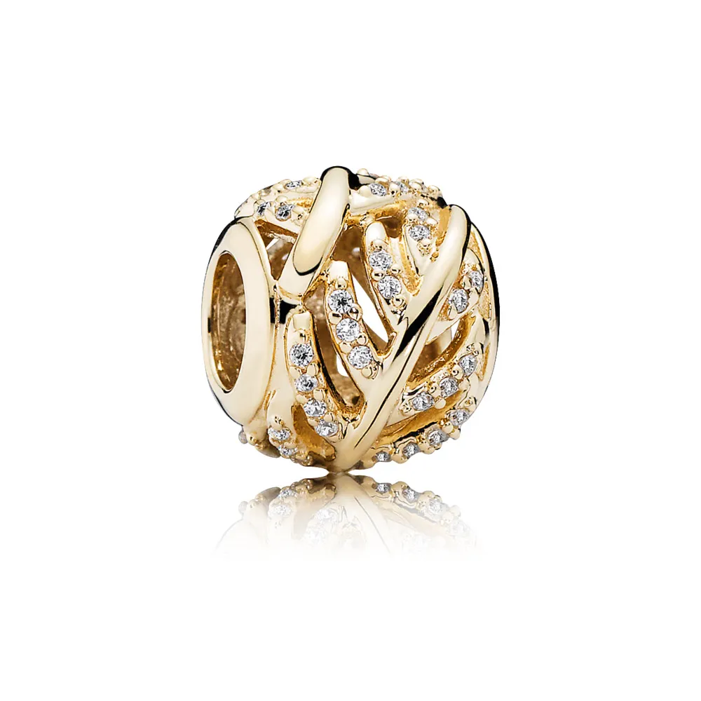 Pandora Shimmering Feather Charm - 750831CZ