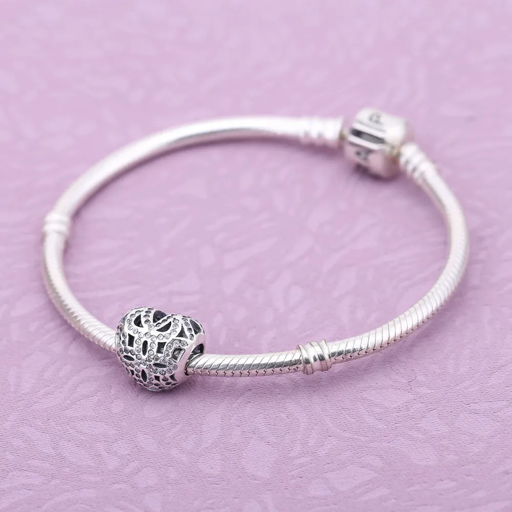 Pandora Shimmering Lace Openwork Charm - 791284CZ