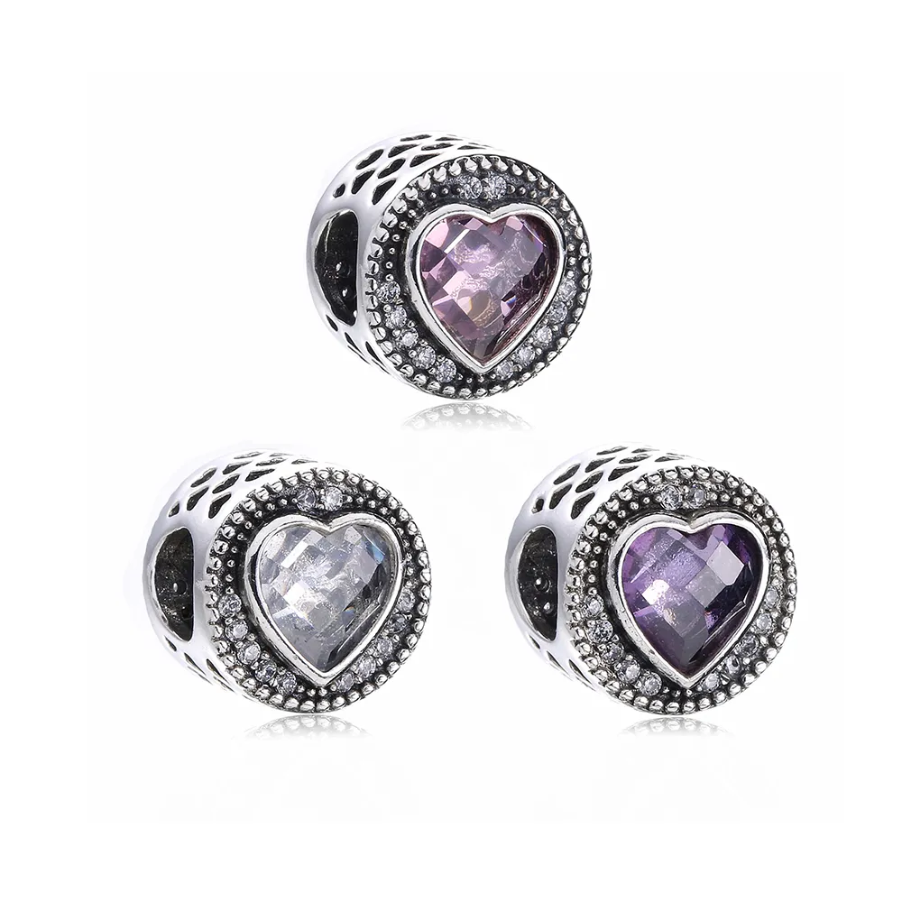 pandora sparkling heart charm px00210 1