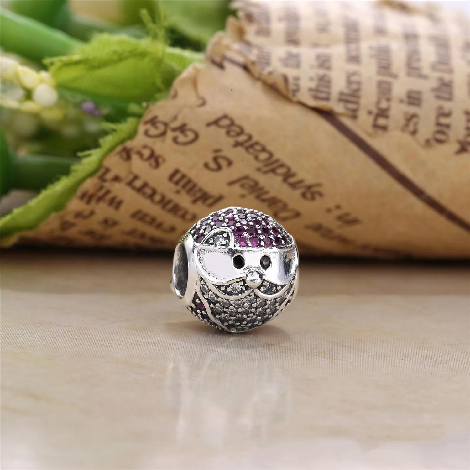 Pandora Sparkling Jolly Santa Charm - 796385CZR