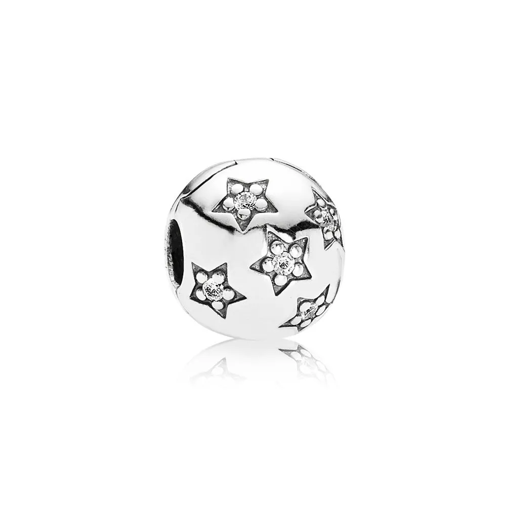 PANDORA Star Pavé Clip - 791058CZ