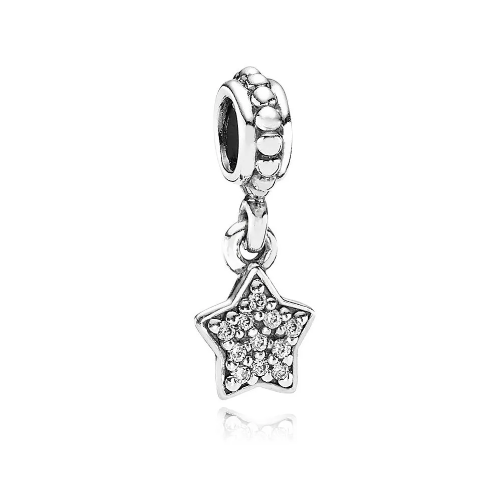 pandora stjerne pavé hengende charm 791024cz