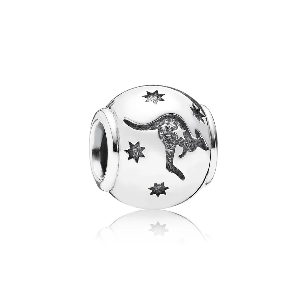 pandora sørkors og kenguru charm 791301