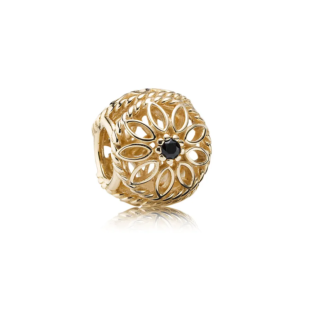 Pandora Vevd avlang blomst, charm - 750821SPB