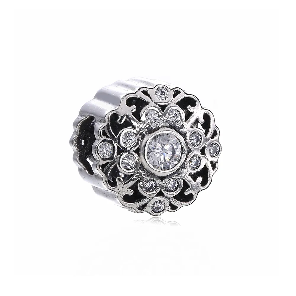 pandora vintage flower charm px00189 1