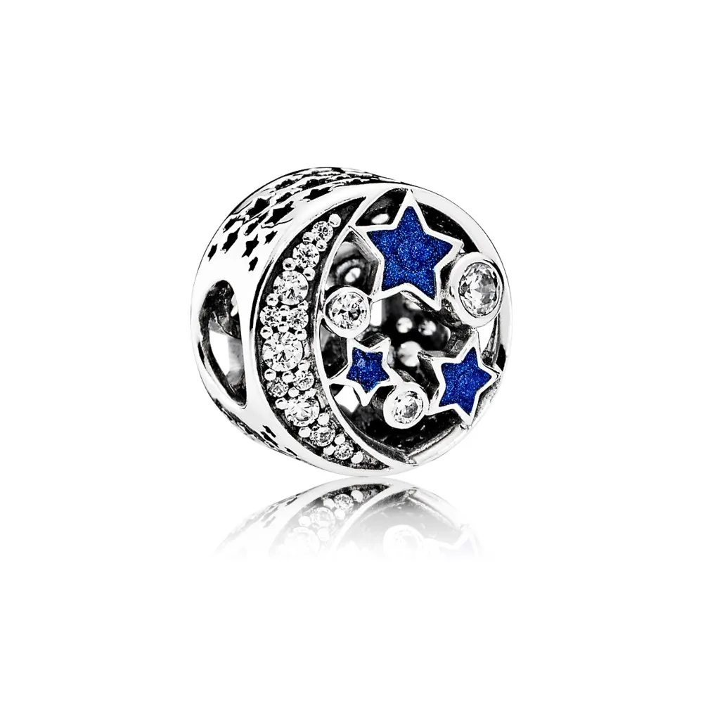 pandora vintage night sky charm 791992cz