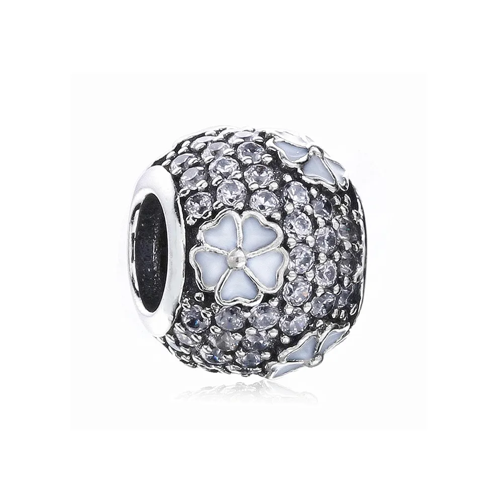 PANDORA White Primrose Meadow Charm - PX00269-1