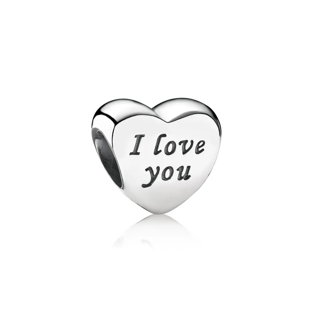 pandora words of love charm 791422