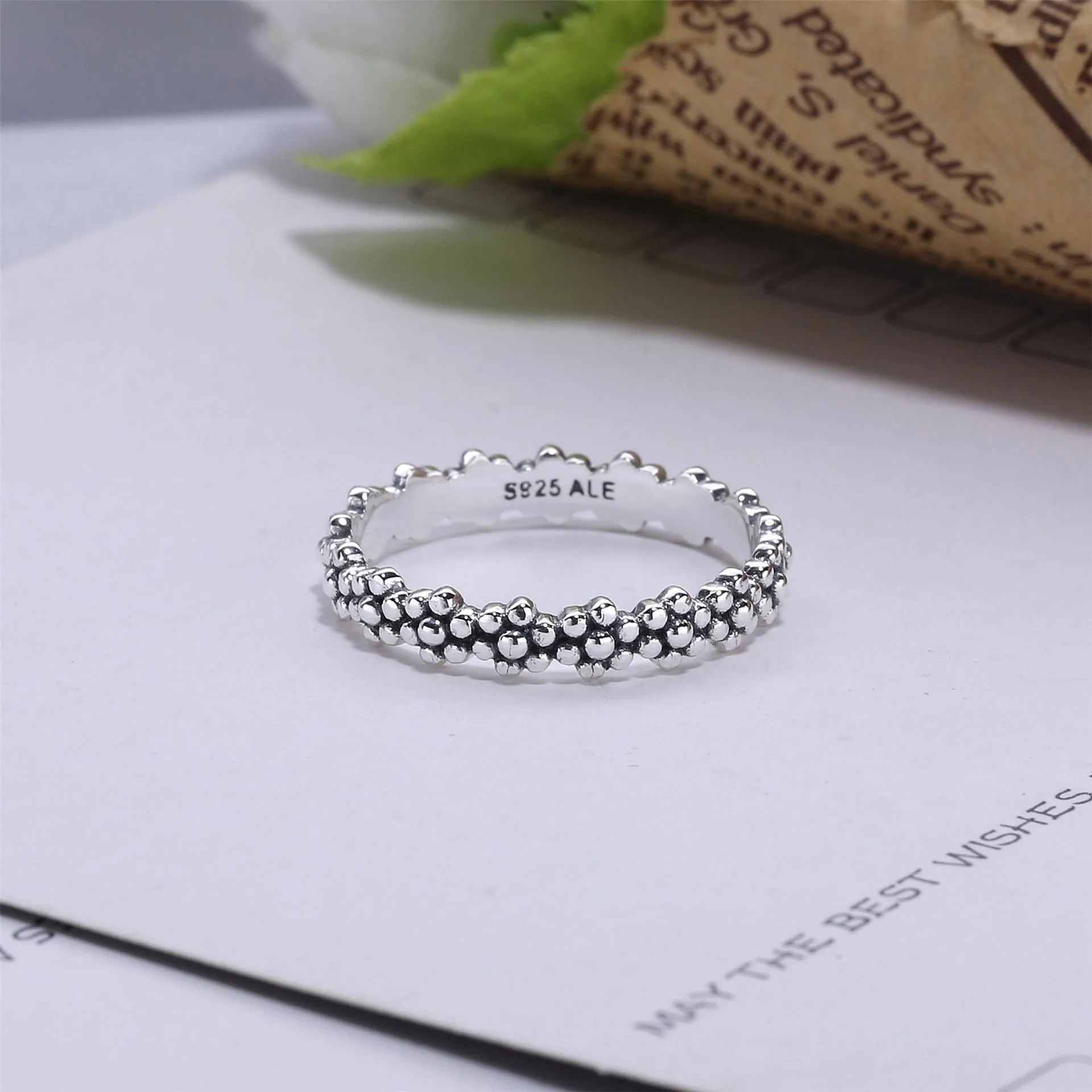 Pandora Daisy silver ring - 191035