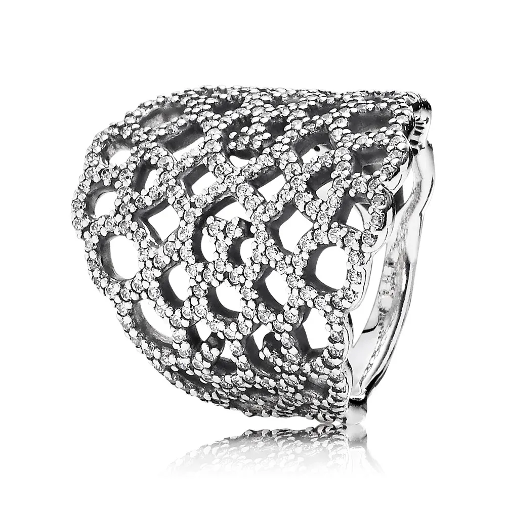 pandora lace ring zirkonia 190907cz