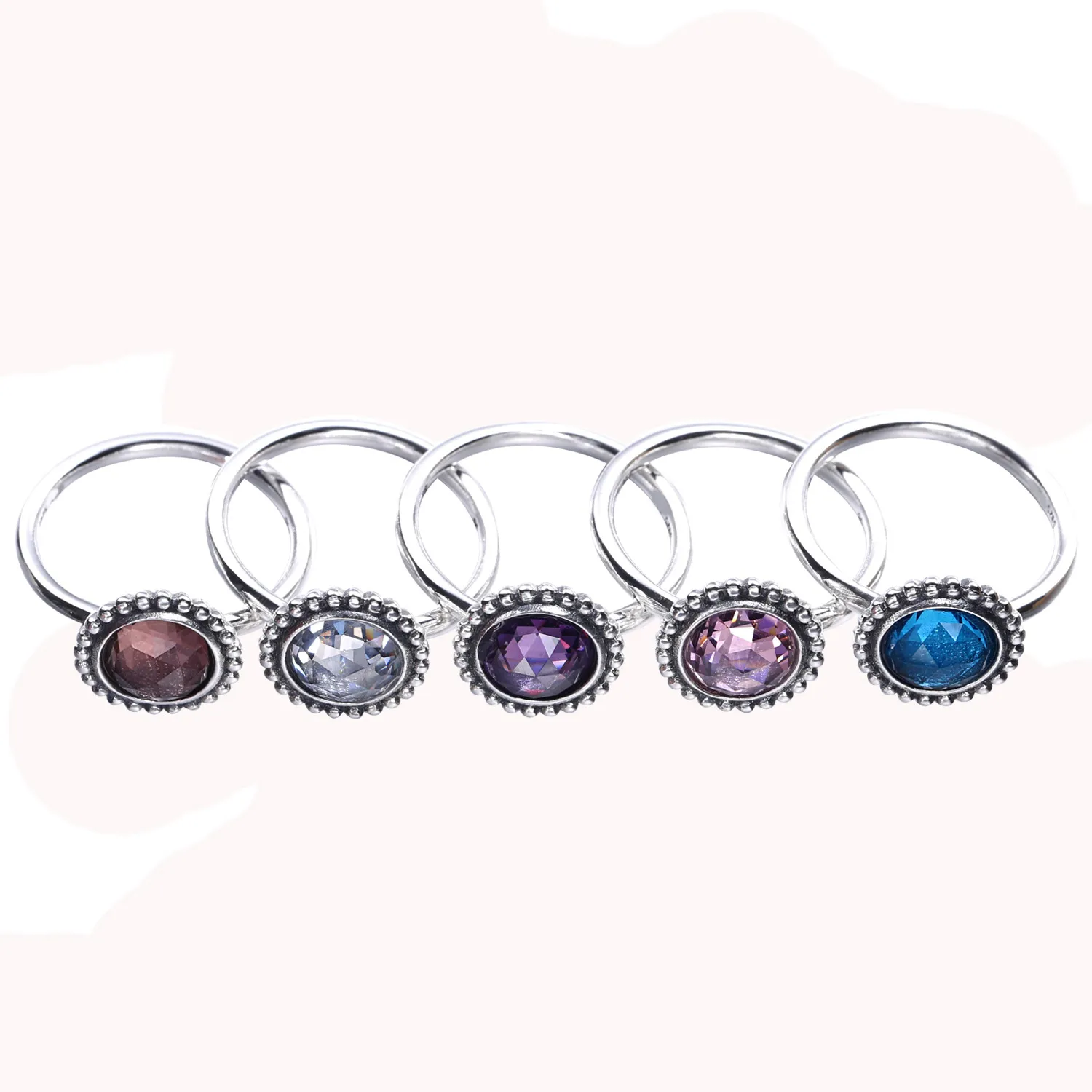 PANDORA Brilliant Legacy Ring, Pink Clear CZ - 190904PCZ - Rings