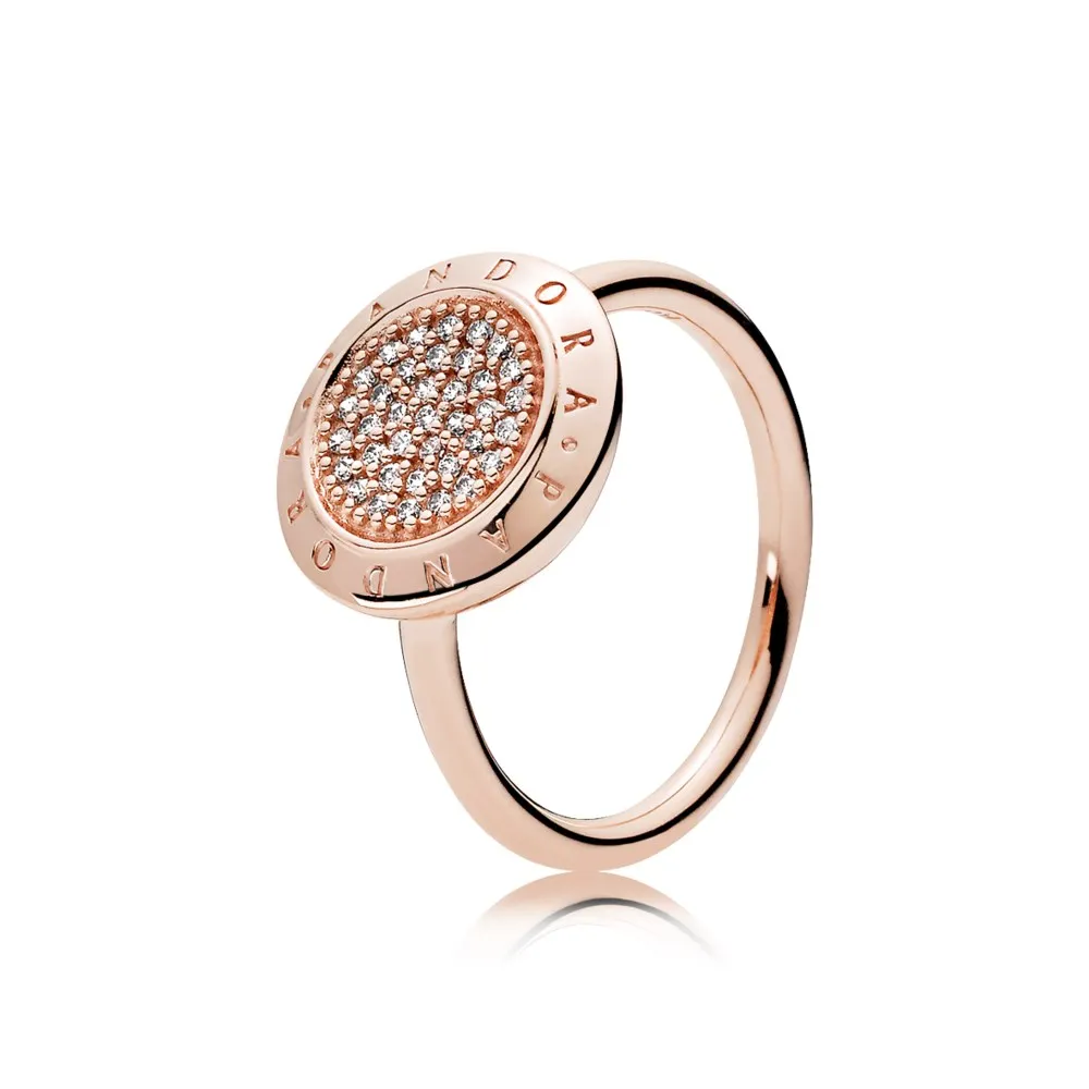 PANDORA Rose™ signatur, klar CZ-ring - 180912cz