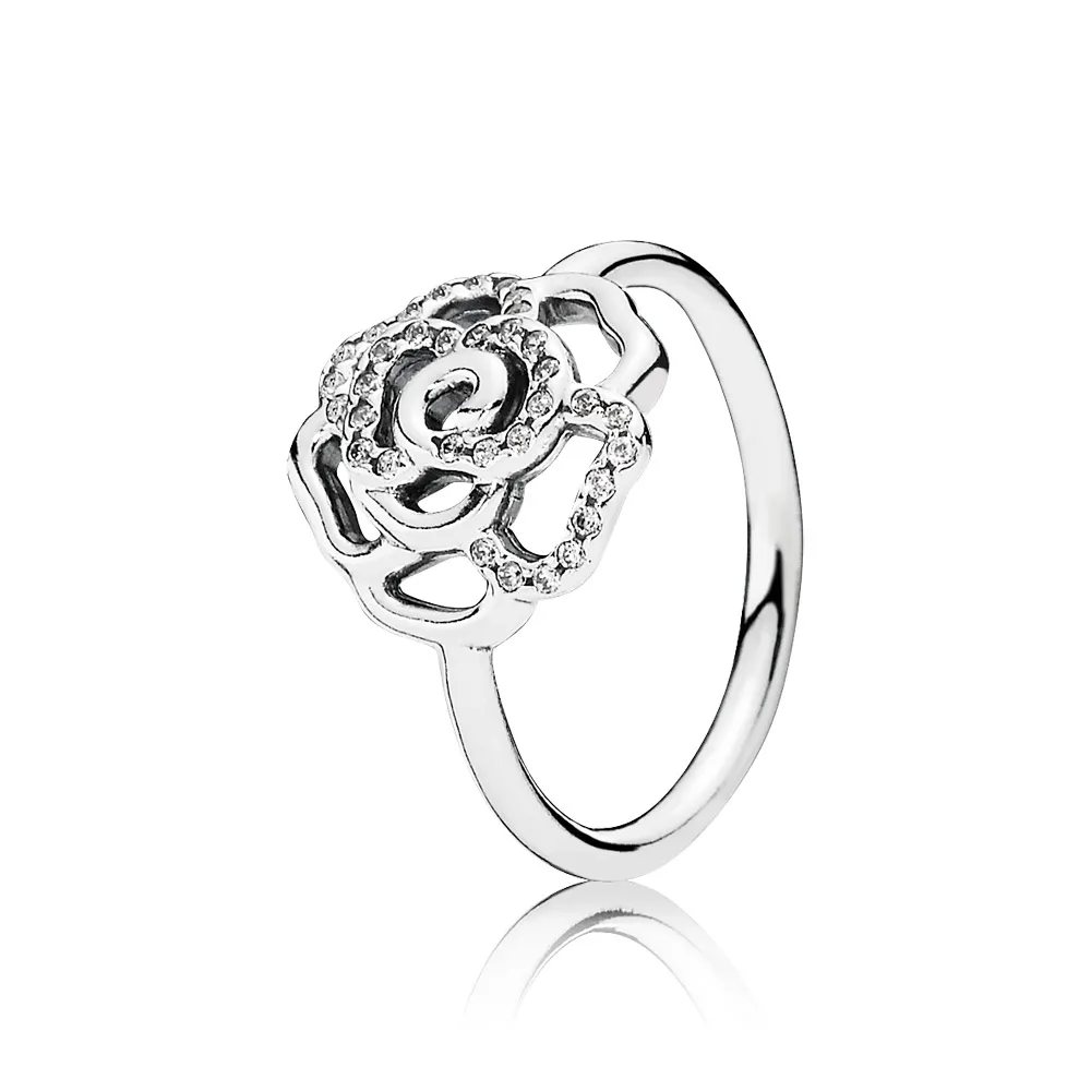 pandora skimrende rose ring 190949cz