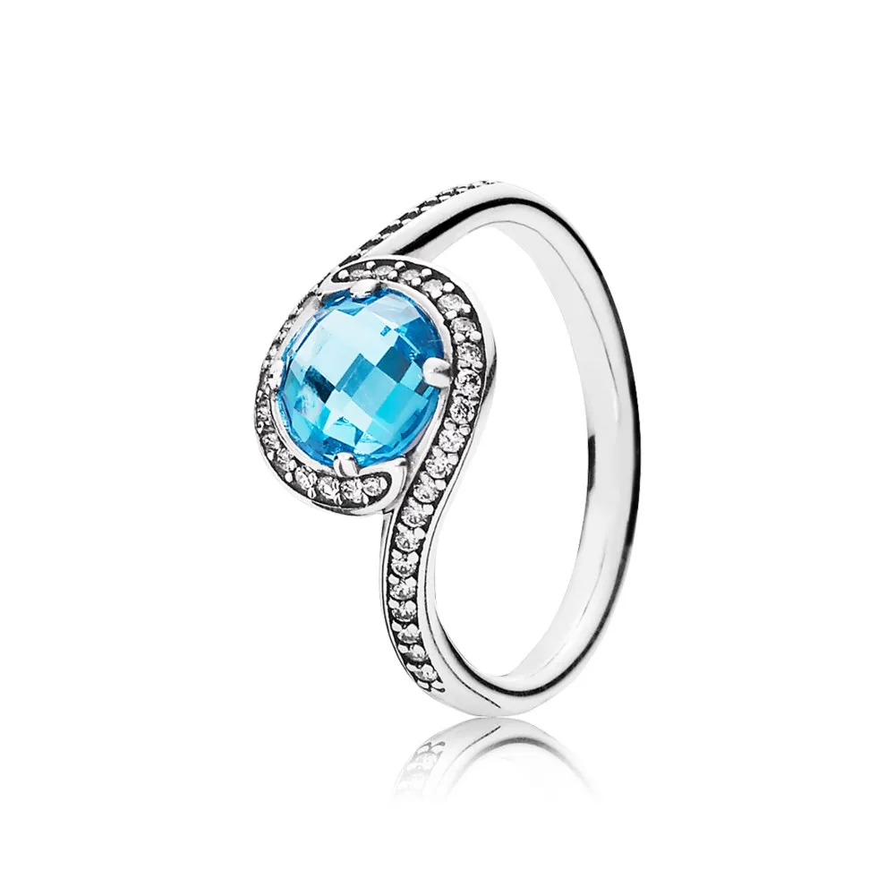 Pandora Sky Blue Radiant Embellishment - 190968NBS