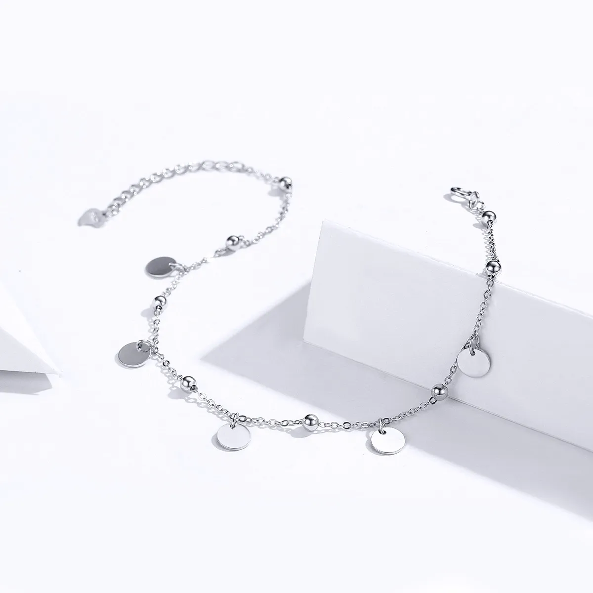 Pandora Style Silver The Memory Anklet - SCT011