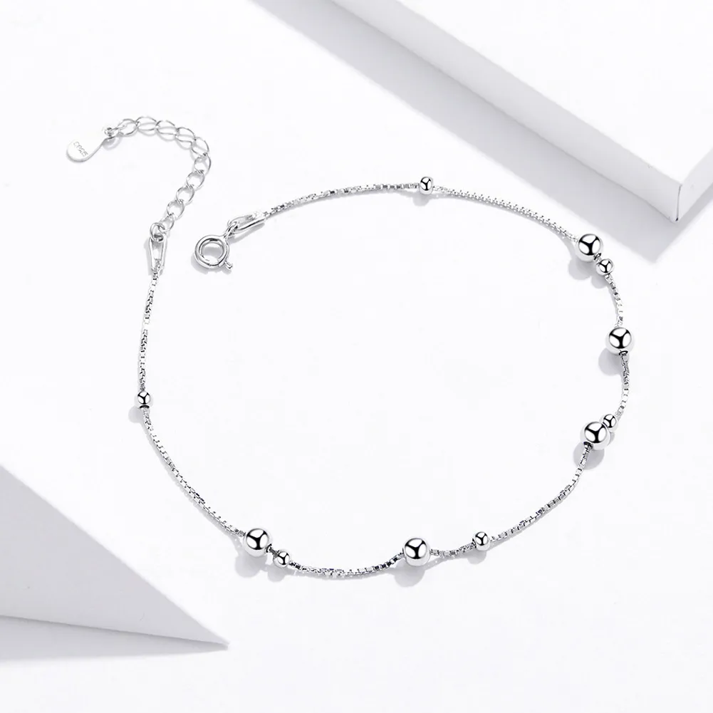 Pandora Style Silver The Relationship Anklet - SCT005