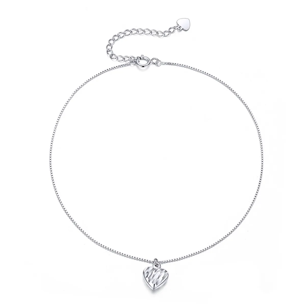 Pandora Style Sølv Beautiful Love Anklet - SCT013