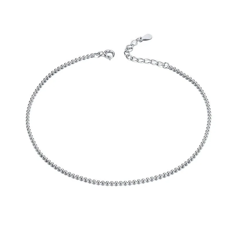 Pandora Style Sølv Enkel Anklet - SCT002