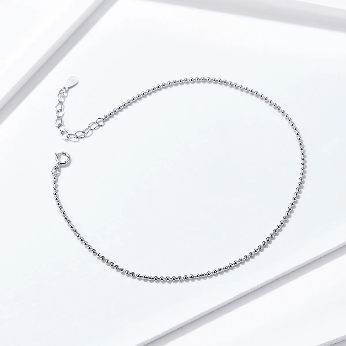 Pandora Style Sølv Enkel Anklet - SCT002