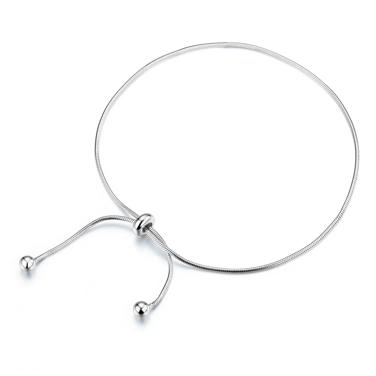 Pandora Style Sølv Stilig Anklet - SCT016