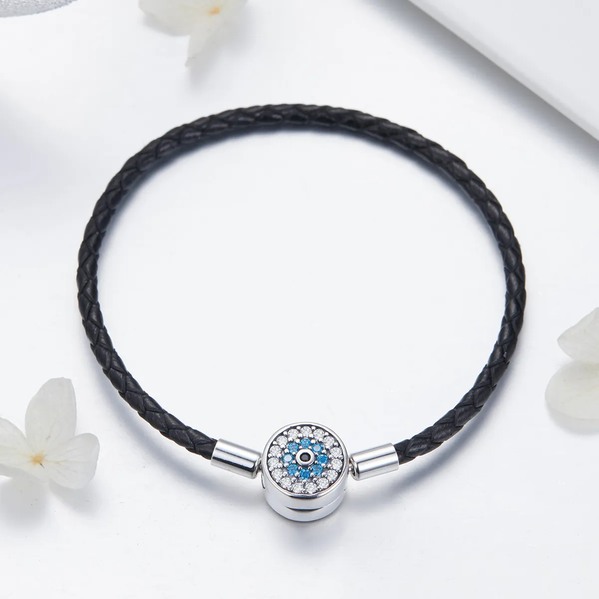 Pandora Style Leather Magical Mysteries Armbånd - SCB113