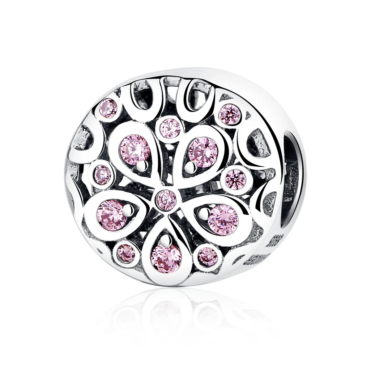 Pandora Style Silver Blooming Charm - SCC053