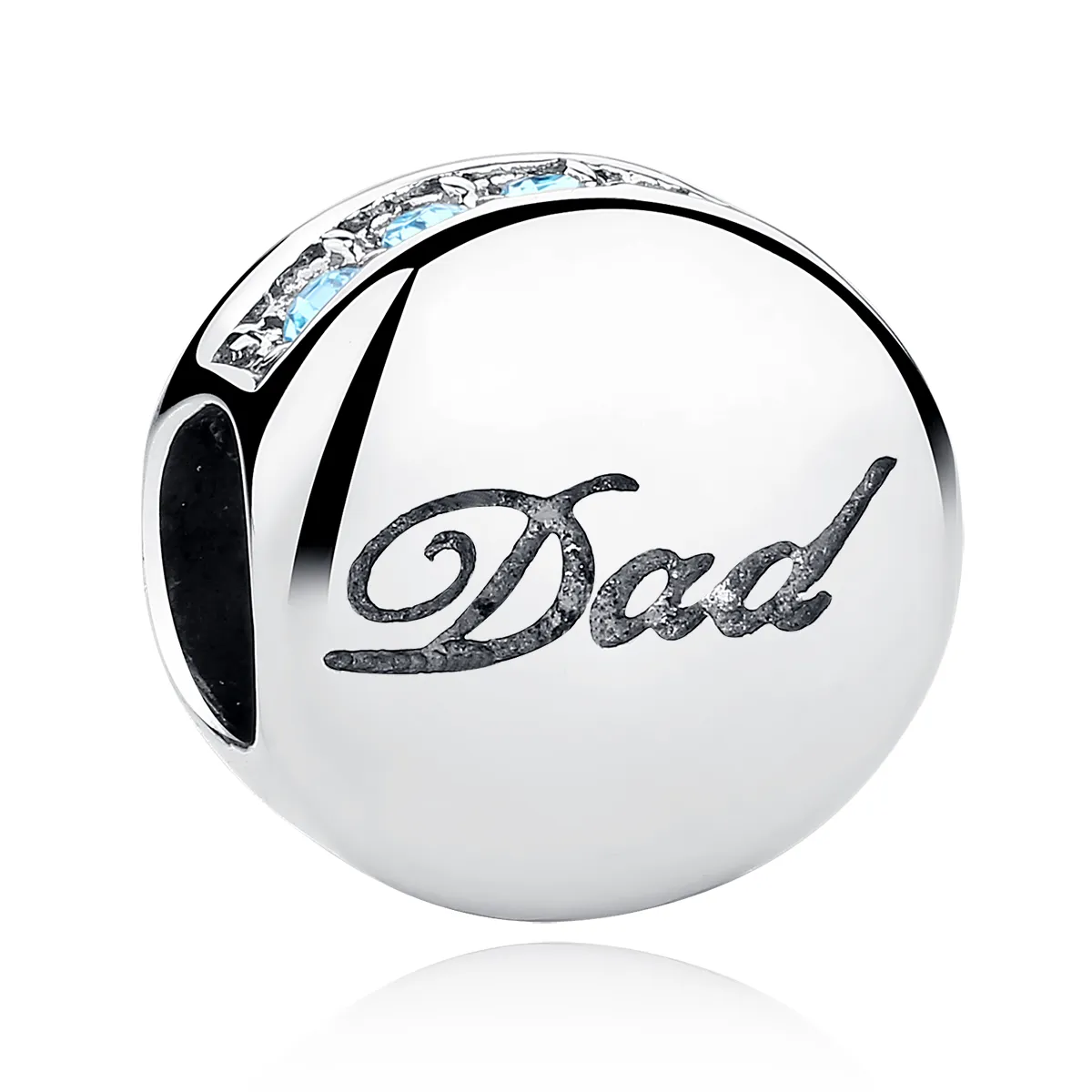 Pandora Style Silver Dad Charm - SCC006