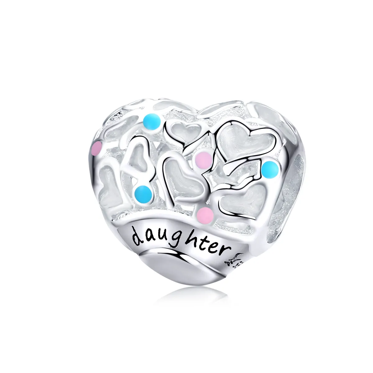 Pandora Style Silver Daughter Charm - SCC1152