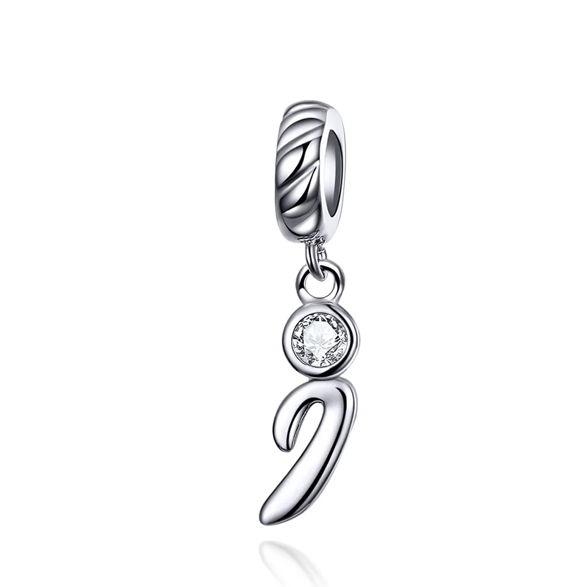 pandora style silver letter i dingle scc1183 i