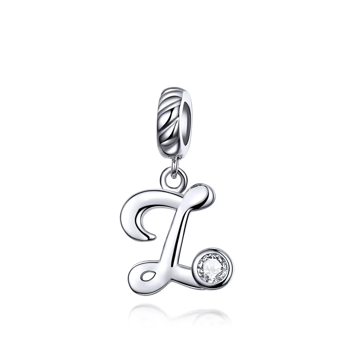 Pandora Style Silver Letter Z Dangle - SCC1183-Z