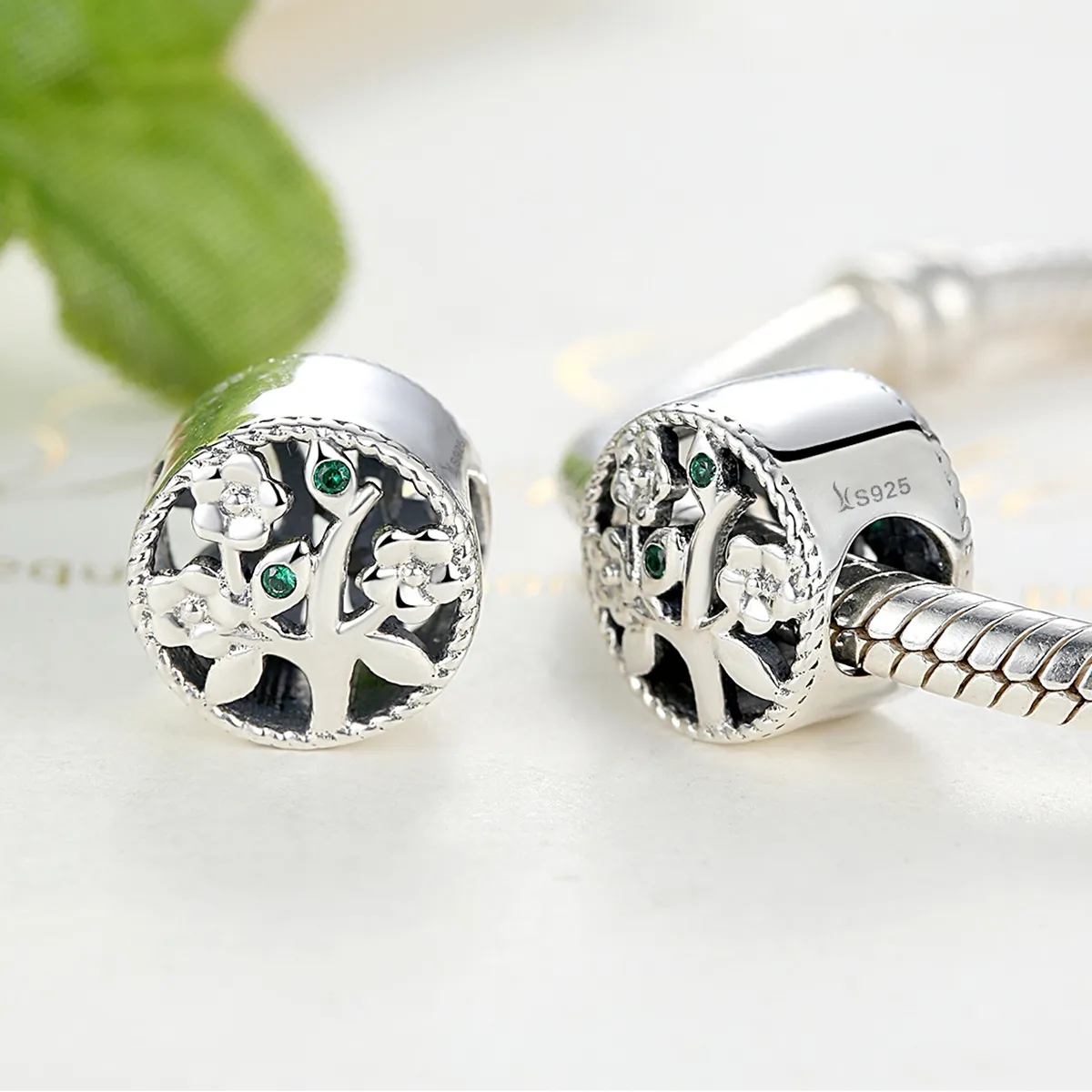 Pandora Style Silver Life Tree Charm - SCC115