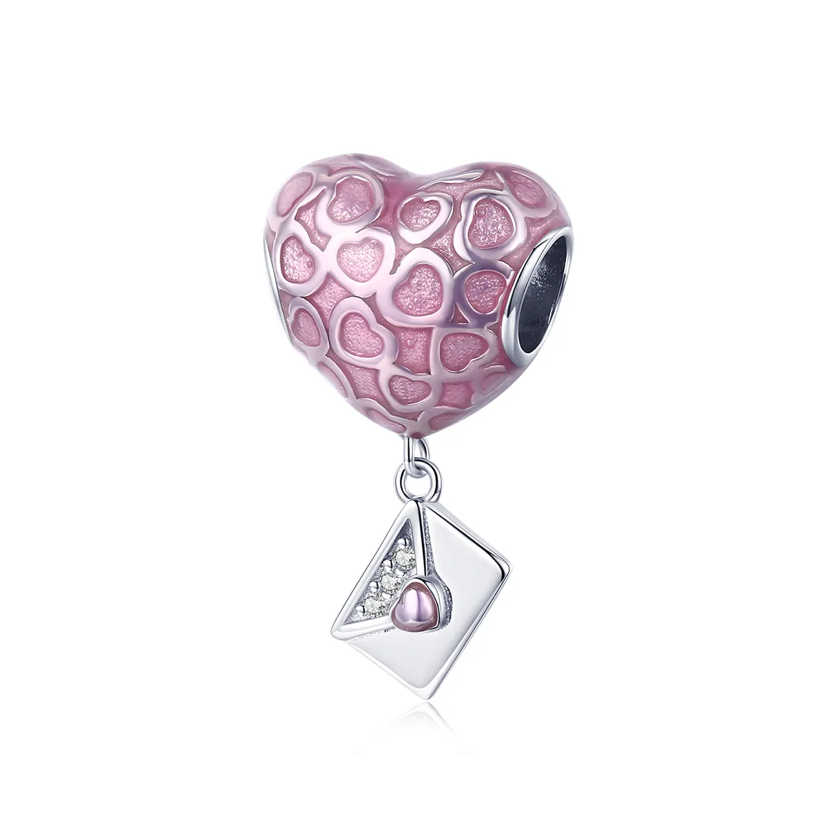 pandora style silver love you slowly dangle charm scc1080