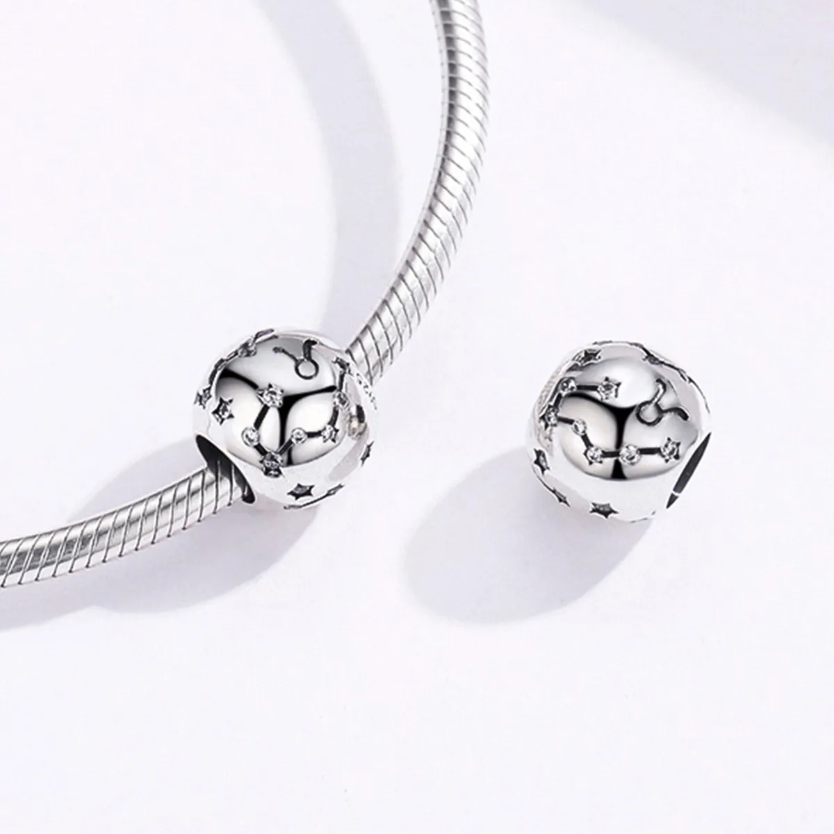 Pandora Style Silver Taurus Charm - SCC1218-2