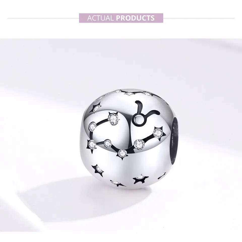 Pandora Style Silver Taurus Charm - SCC1218-2