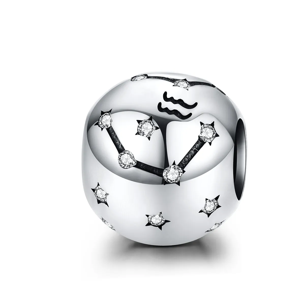 Pandora Style Sølv Aquarius Charm - SCC1218-11