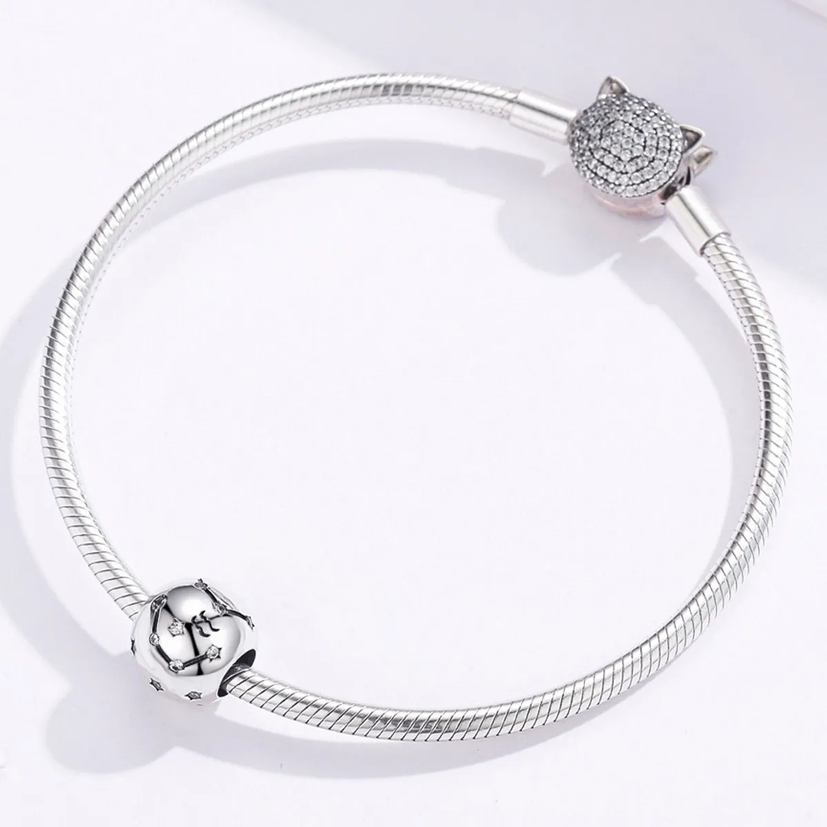 Pandora Style Sølv Aquarius Charm - SCC1218-11