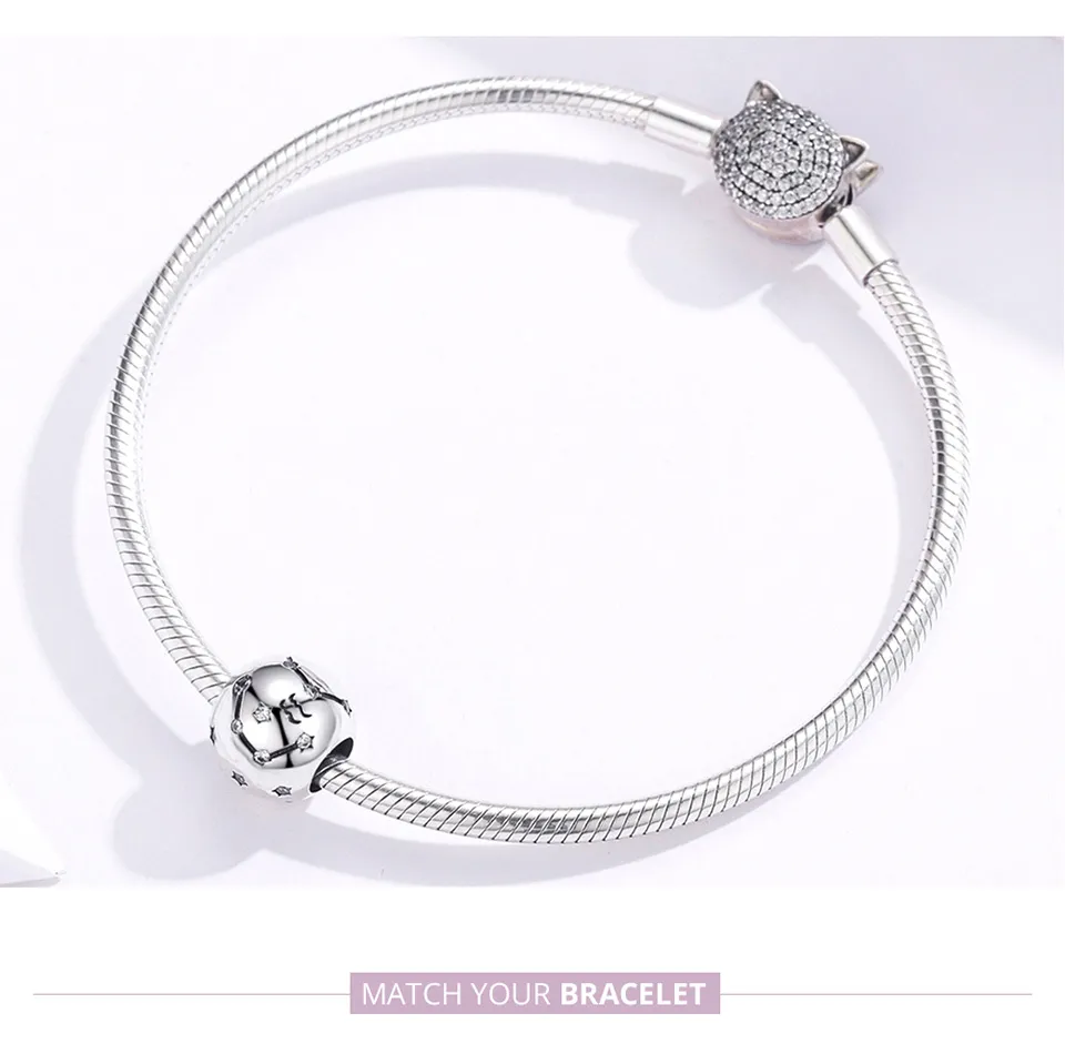 Pandora Style Sølv Aquarius Charm - SCC1218-11