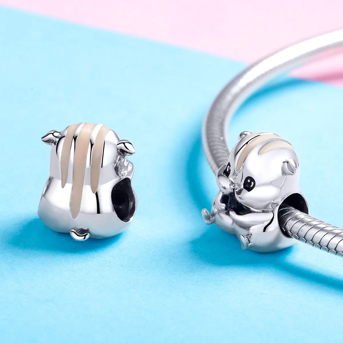 Pandora Style Sølv Hamster Charm - SCC1133